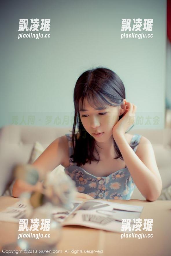 秀人网 - 梦心月在可爱写真里，真的太会摆了吧