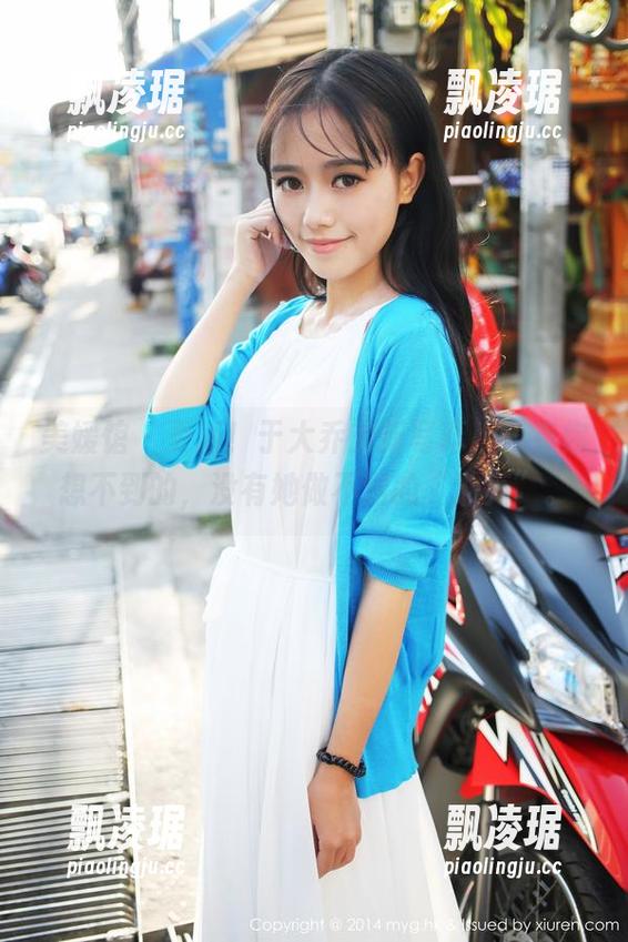 美媛馆 - 更新！于大乔的新写真，只有你想不到的，没有她做不到的“油亮”。