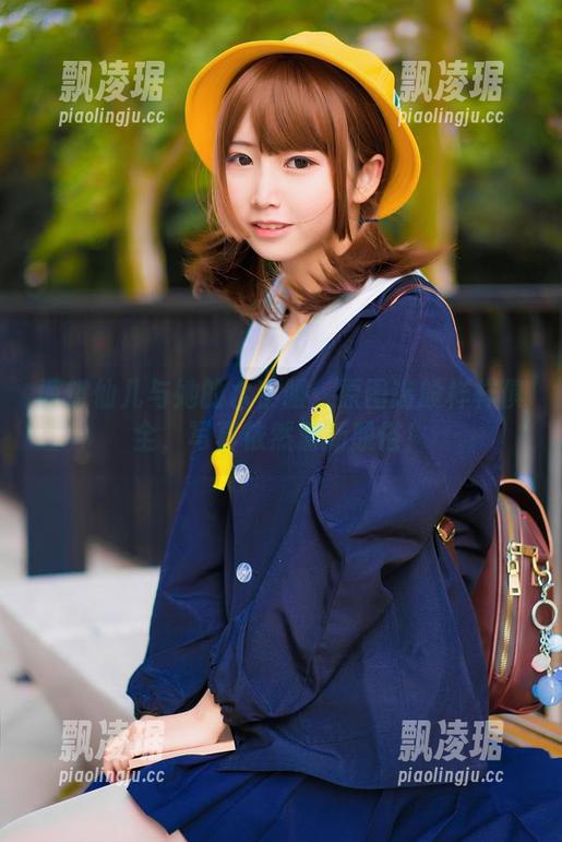 面饼仙儿与她的水手服：原图诸般样样俱全，写真依然清新脱俗！